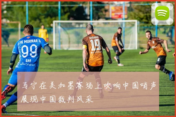 马宁在美加墨赛场上吹响中国哨声展现中国裁判风采